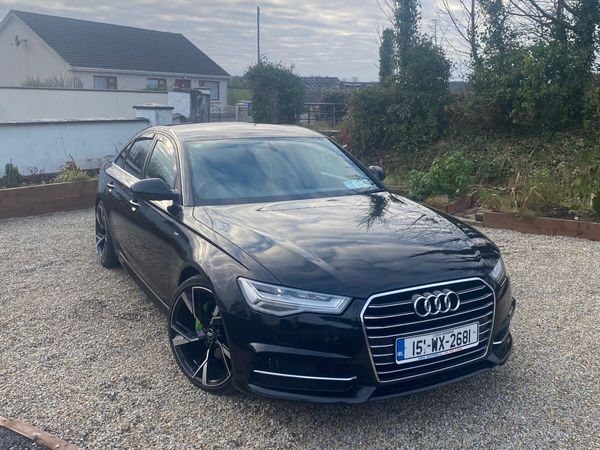 Audi A6 Saloon, Diesel, 2015, Black
