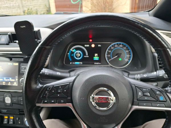 Nissan Leaf Hatchback, Electric, 2019, White