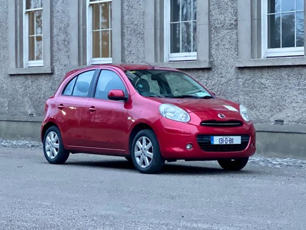 Nissan Micra Hatchback, Petrol, 2013, Red