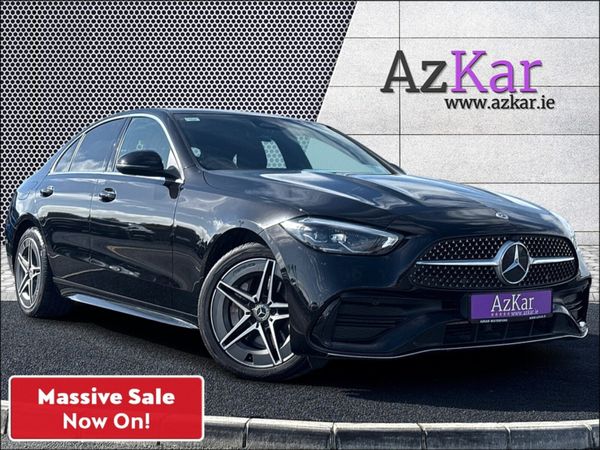 Mercedes-Benz C-Class Saloon, Petrol Plug-in Hybrid, 2022, Black