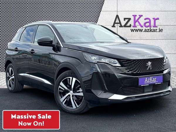 Peugeot 3008 SUV, Petrol Plug-in Hybrid, 2022, Black