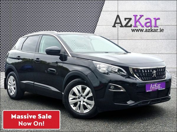 Peugeot 3008 SUV, Diesel, 2019, Black
