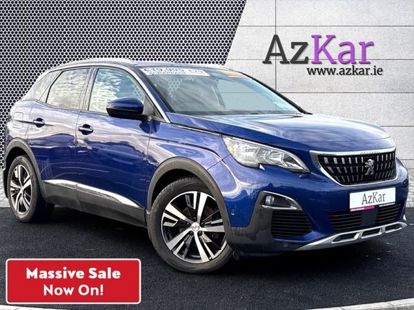 Peugeot 3008 SUV, Diesel, 2019, Blue