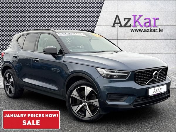 Volvo XC40 SUV, Petrol Plug-in Hybrid, 2021, Blue