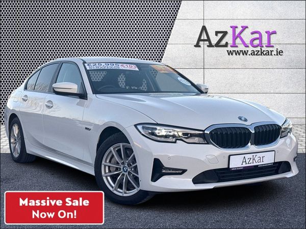 BMW 3-Series Saloon, Petrol Plug-in Hybrid, 2021, White