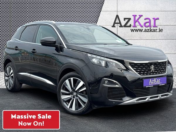 Peugeot 3008 Hatchback, Petrol, 2020, Black