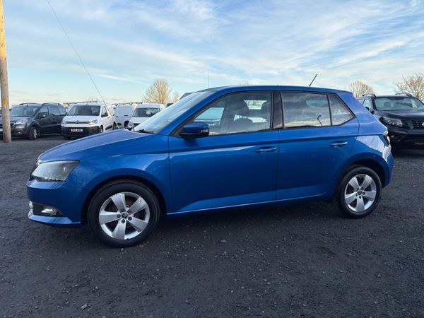 Skoda Fabia Hatchback, Petrol, 2018, Blue