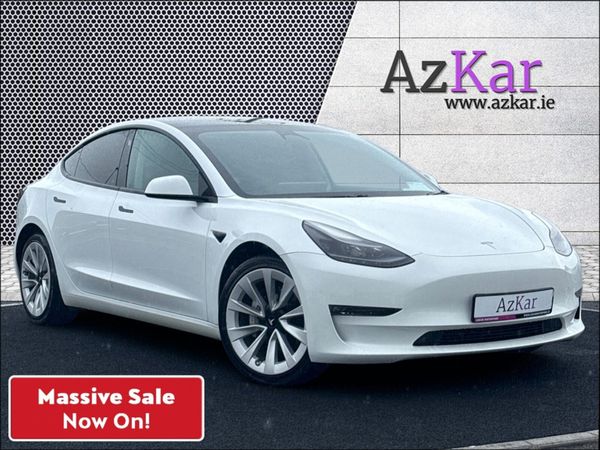 Tesla Model 3 Saloon, Electric, 2022, White