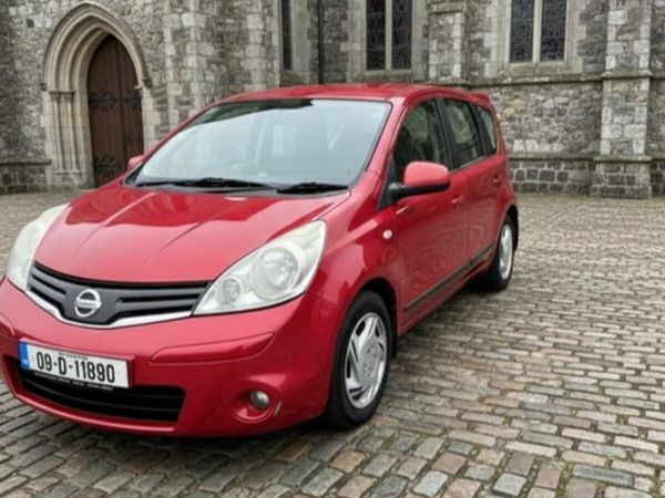 Nissan Note MPV, Petrol, 2009, Red