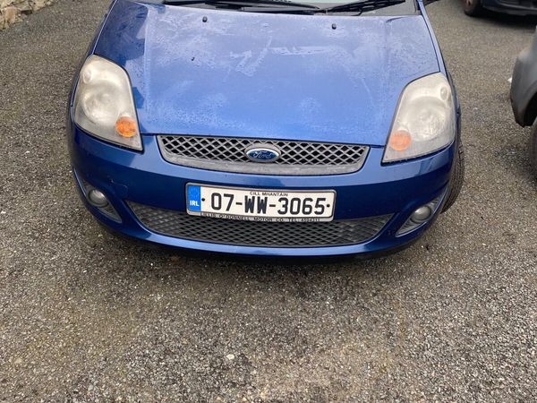 Ford Fiesta Hatchback, Petrol, 2007, Blue