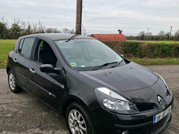Renault Clio Hatchback, Petrol, 2008, Black
