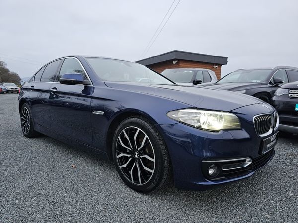 BMW 5-Series Saloon, Diesel, 2016, Blue