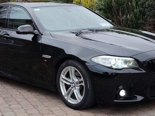 BMW 5-Series Saloon, Diesel, 2016, Black