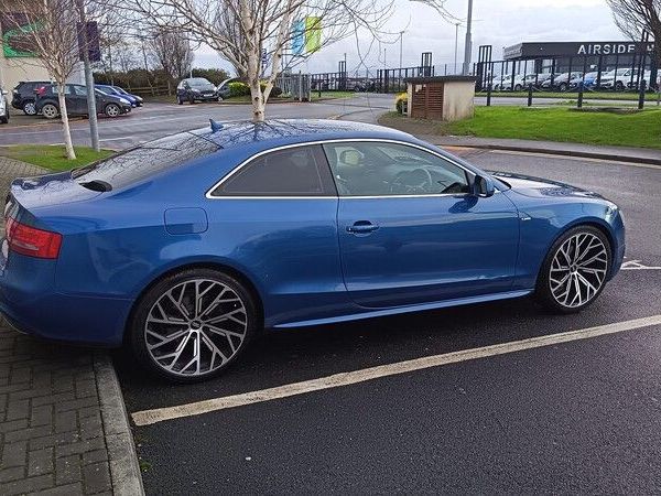 Audi A5 Coupe, Diesel, 2009, Blue