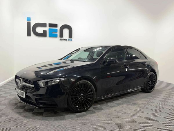 Mercedes-Benz A-Class Saloon, Diesel, 2020, Black
