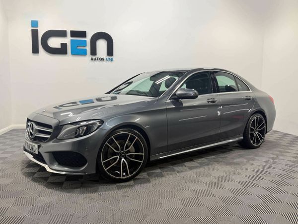Mercedes-Benz C-Class Saloon, Diesel, 2018, Grey