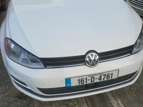 Volkswagen Golf Hatchback, Diesel, 2016, White