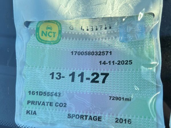 Kia Sportage SUV, Diesel, 2016, White