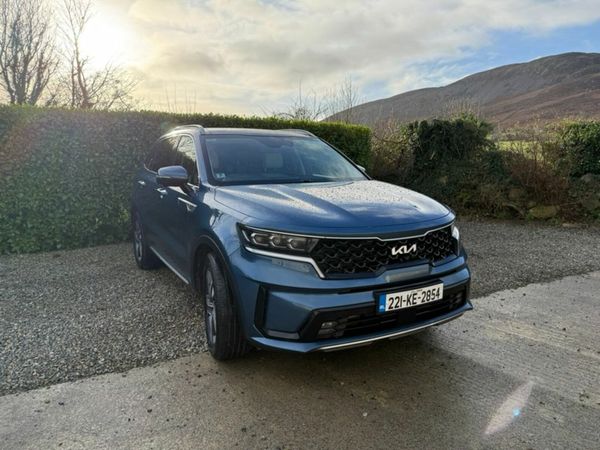 Kia Sorento SUV, Petrol Plug-in Hybrid, 2022, Blue