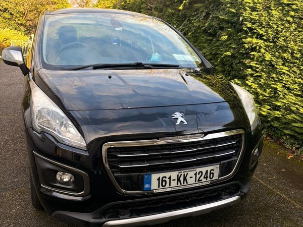 Peugeot 3008 SUV, Diesel, 2016, Black