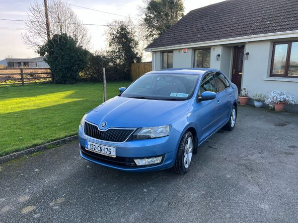 Skoda Rapid Saloon, Diesel, 2013, Blue