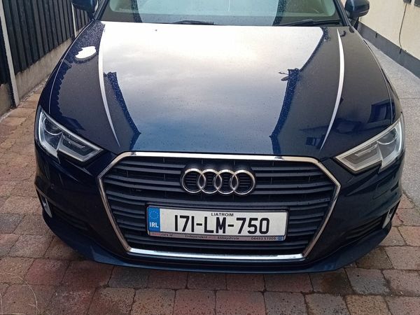 Audi A3 Hatchback, Diesel, 2017, Blue