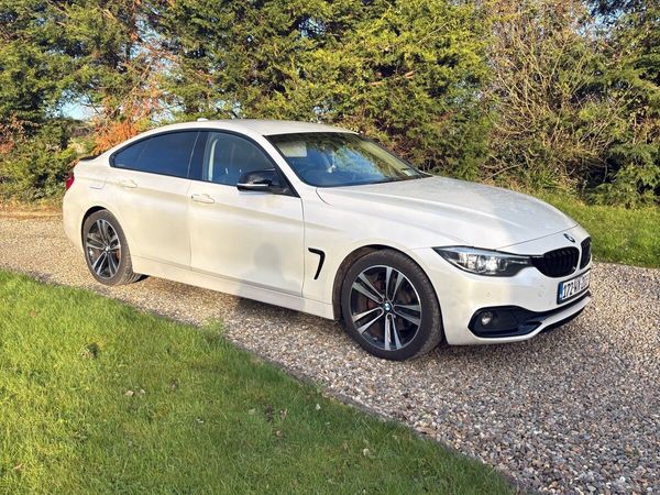 BMW 4-Series Saloon, Diesel, 2017, White