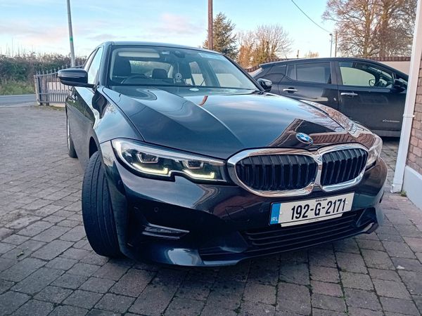 BMW 3-Series Saloon, Petrol Plug-in Hybrid, 2019, Black