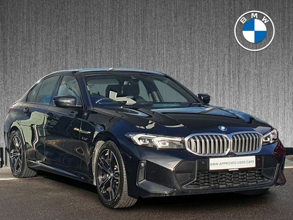 BMW 3-Series Saloon, Petrol Plug-in Hybrid, 2023, Black
