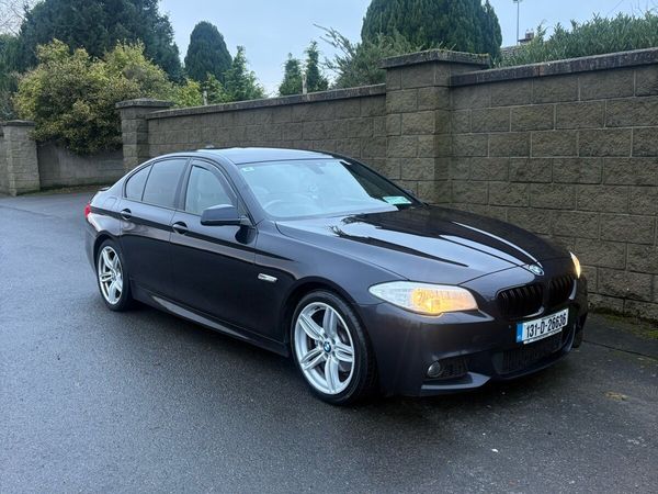 BMW 5-Series Saloon, Diesel, 2013, Black