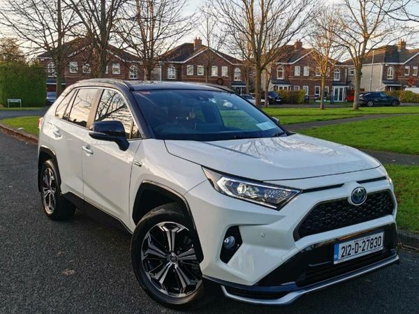 Toyota RAV4 SUV, Petrol Plug-in Hybrid, 2021, White