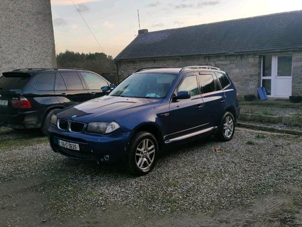BMW X3 SUV, Diesel, 2005, Blue
