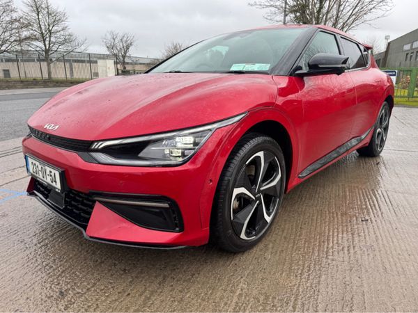 Kia EV6 Hatchback, Electric, 2023, Red