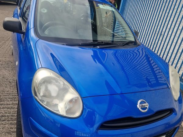 Nissan Micra Hatchback, Petrol, 2011, Blue