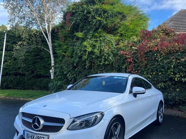 Mercedes-Benz C-Class Coupe, Diesel, 2016, White