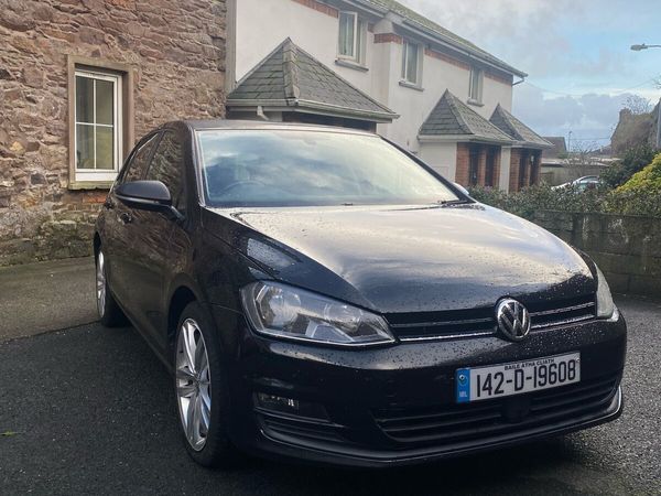 Volkswagen Golf Hatchback, Diesel, 2014, Black