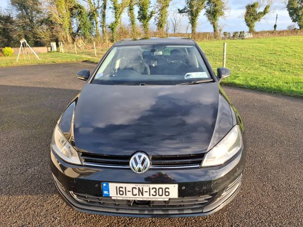 Volkswagen Golf Hatchback, Diesel, 2016, Black