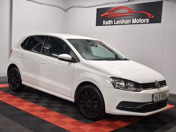 Volkswagen Polo Hatchback, Petrol, 2014, White