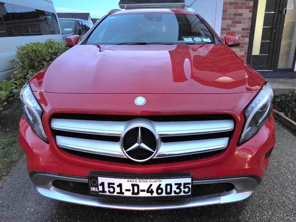 Mercedes-Benz GLA SUV, Diesel, 2015, Red