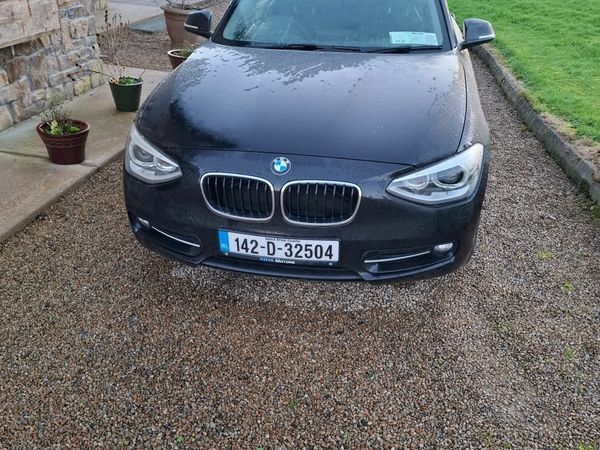 BMW 1-Series Hatchback, Petrol, 2014, Black
