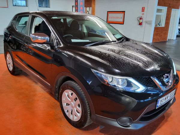 Nissan Qashqai Hatchback, Petrol, 2015, Black