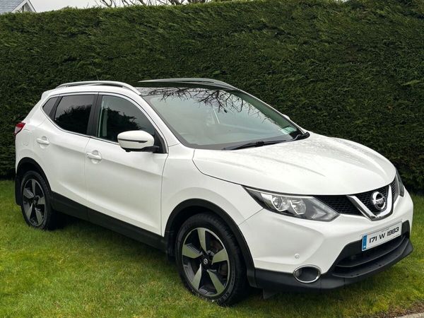 Nissan Qashqai SUV, Diesel, 2017, White