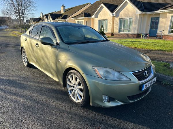 Lexus IS Saloon, Petrol, 2006, Green