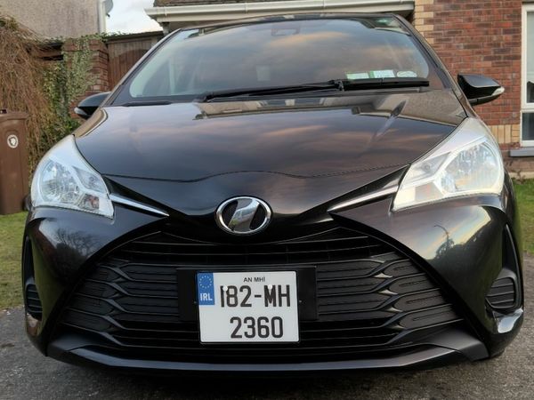 Toyota Vitz Hatchback, Petrol, 2018, Black