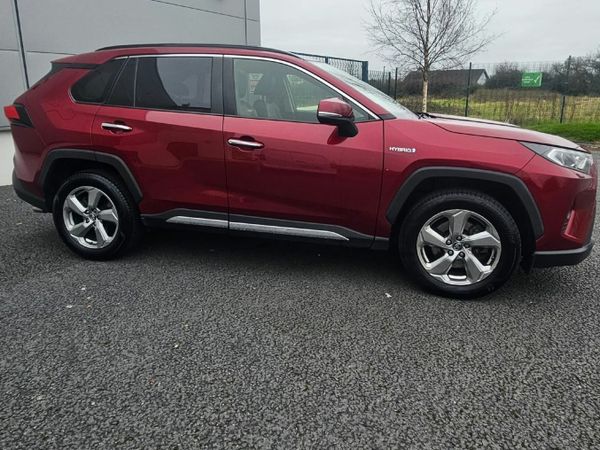 Toyota RAV4 SUV, Petrol Plug-in Hybrid, 2019, Red