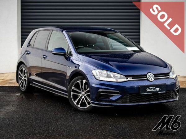 Volkswagen Golf Hatchback, Diesel, 2019, Blue
