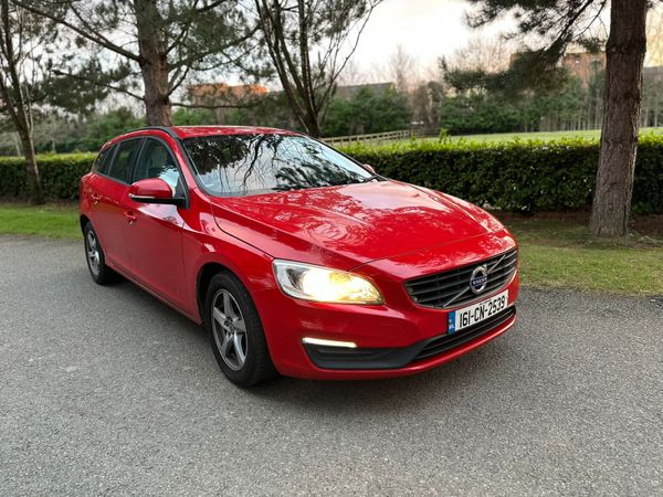 Volvo V60 Estate, Diesel, 2016, Red