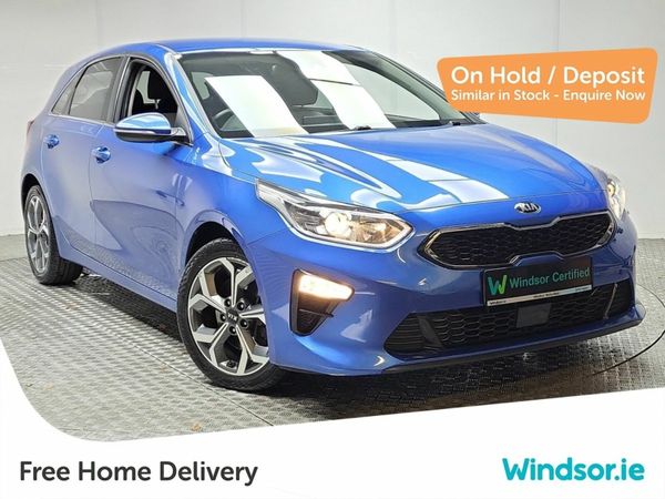 Kia Ceed Hatchback, Petrol, 2019, Blue