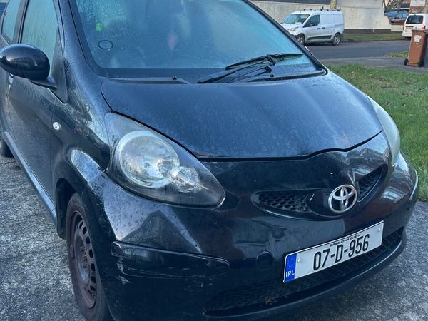 Toyota Aygo Hatchback, Petrol, 2007, Black