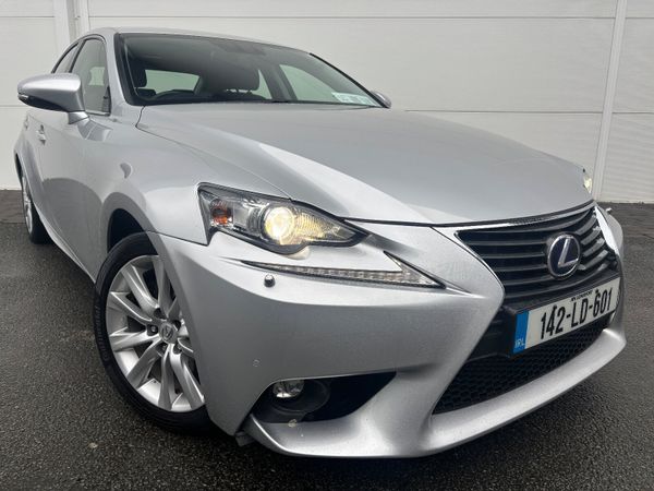 Lexus IS Saloon, Petrol Hybrid, 2014, Silver